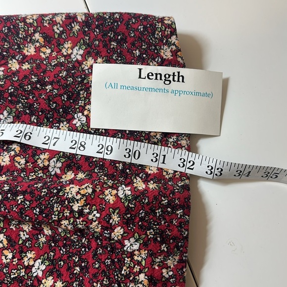 Free People Floral Print Smocked Dress with Puff Sleeves - Picture 4 of 7